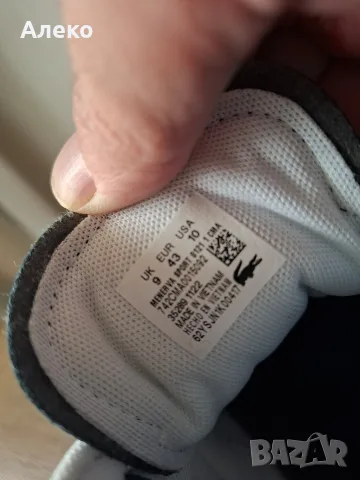 Lacoste дамски обувки 44 номер. , снимка 12 - Ежедневни обувки - 56726342