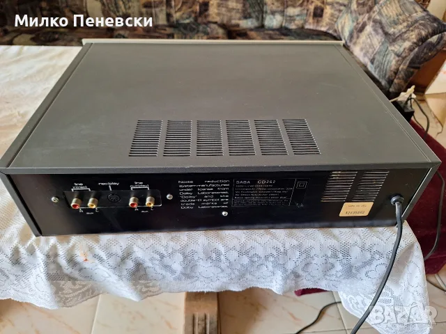 SABA CD 262 HI FI STEREO CASSETTE DECK.MADE IN WEST GERMANY., снимка 6 - Декове - 56655302