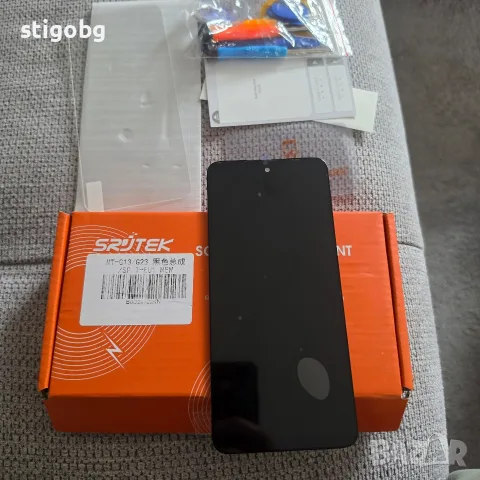 Нов LCD Дисплей + Тъч Скрийн за Motorola Moto G13 / Moto G23 (SRJTEK) + Комплект инструменти и проте