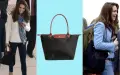 НОВА Longchamp – класическа, черна, L, дълги дръжки, снимка 17