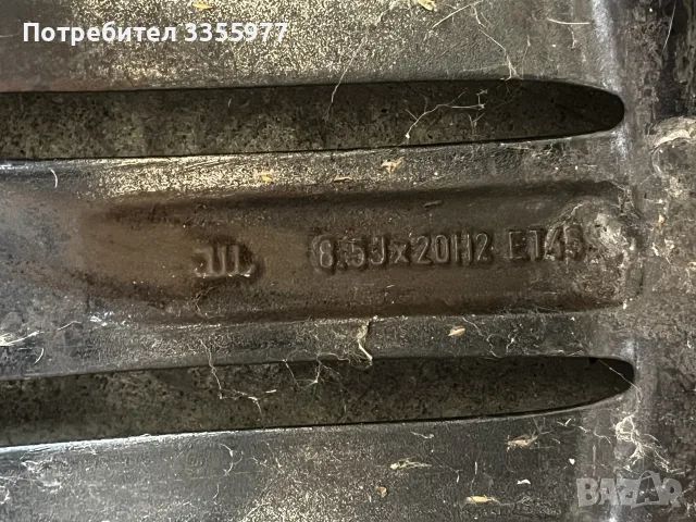 джанти за ауди  20 цола оригинални, снимка 4 - Гуми и джанти - 56690692