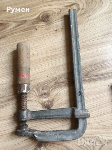 Качествени немски дърводелски стяги Bessey и един Stabil, снимка 6 - Стяги - 56644138