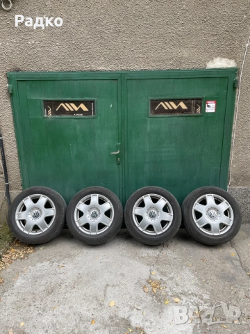 Джанти 16, 5х100 с летни гуми ( Volkswagen )
