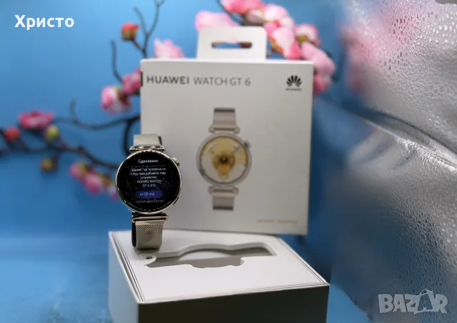 ГАРАНЦИОНЕН!!! Дамски смарт часовник Huawei Watch GT 6, 41MM, Gold 