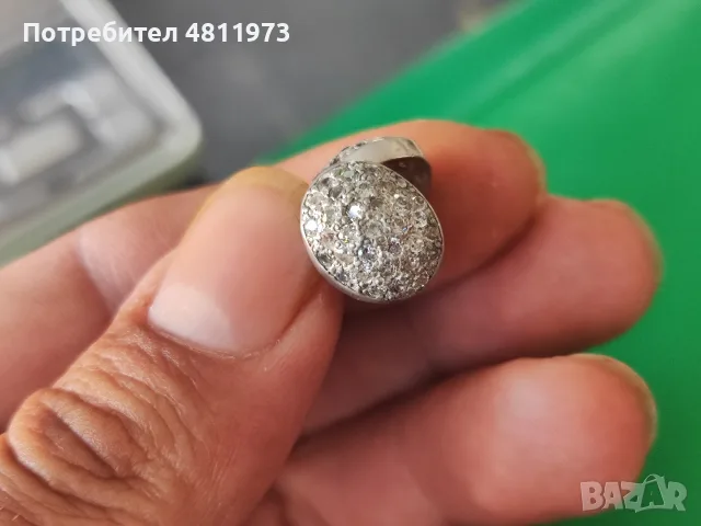 сребърни обеци 925, снимка 3 - Обеци - 55440791