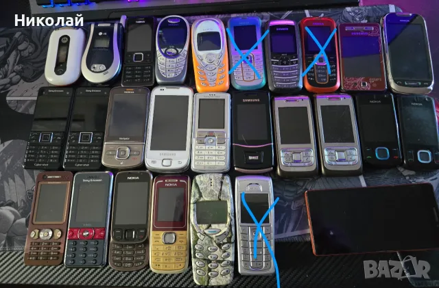 Продавам лот Нокия / Nokia,Siemens, Samsung, Motorola 