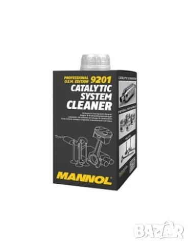 Препарат за почистване на катализатор и горивна система Catalytic System Cleaner - Mannol 500 мл