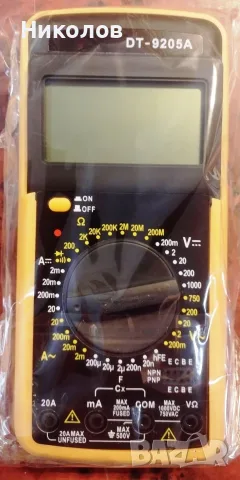 Универсален цифров мултицет DT-9205A