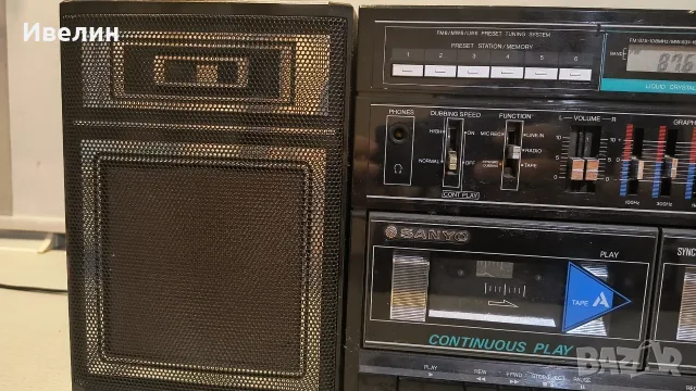 Продавам двукасетен касетофон SANYO C36L, снимка 8 - Радиокасетофони, транзистори - 56728951