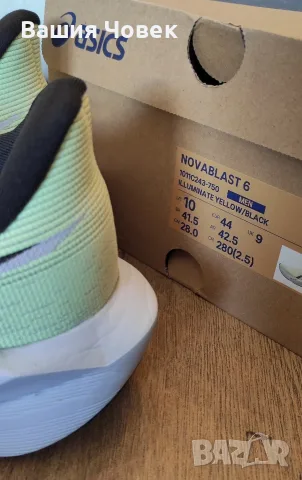 ASICS Novablast 6 номер 44 , снимка 2 - Маратонки - 56632991