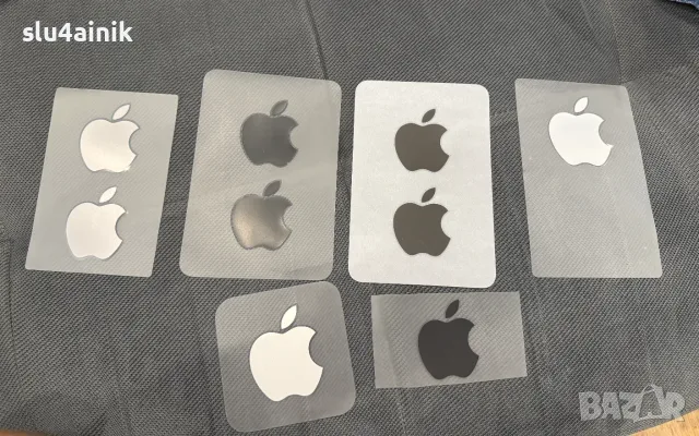 Стикери Apple логото от MacBook Pro, Air - M1, M2, M3 