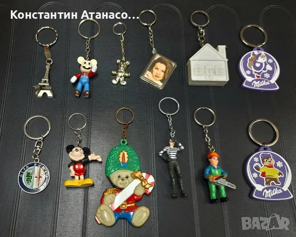 Лот стари ключодържатели