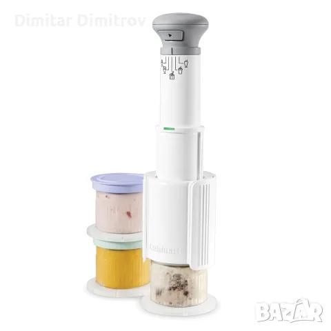 Cuisinart FreezeWand машина за сладолед, 5 програми, сорбе, фрапе, гранита, 3 купички
