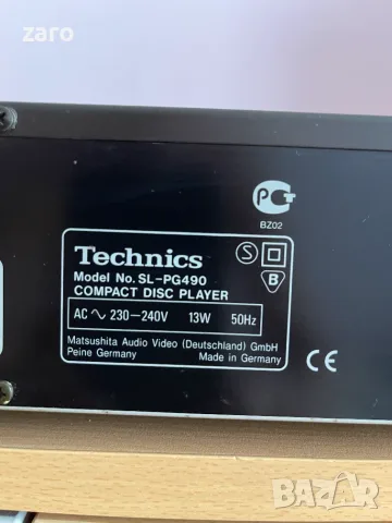 Компакт диск плеър Technics SL-PG490, снимка 8 - Декове - 56564199
