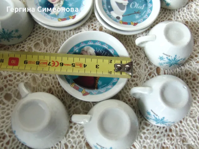 Куклен сет за кафе, снимка 4 - Кукли - 56555522