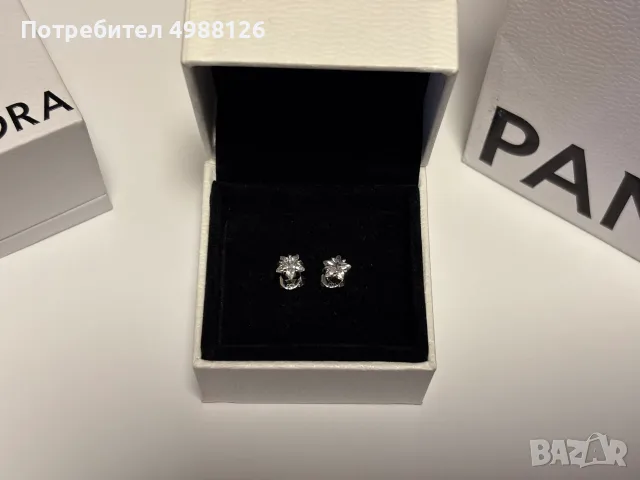 Pandora Обеци Мисля за теб, снимка 2 - Обеци - 56629177