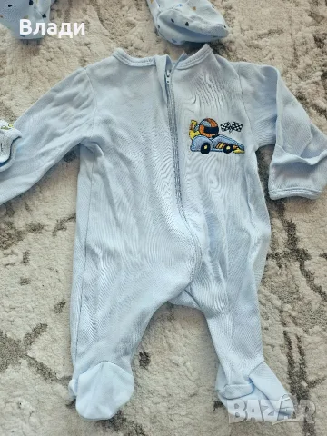 Бебешки бедите 4бр.за новородено , снимка 4 - Бодита за бебе - 56657373