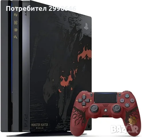Playstation 4 Slim Pro Limited, снимка 8 - PlayStation конзоли - 56643400