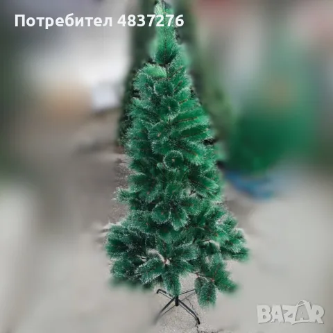 Заснежена елха 60 см, снимка 4 - Декорация за дома - 56609463
