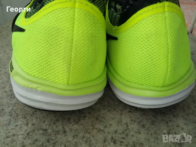 Маратонки Nike в наелектризиращо зелено, снимка 3 - Детски маратонки - 56559270