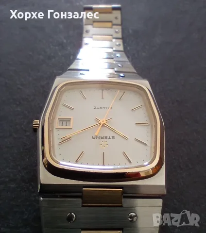 Eterna Royal Quartz 34mm X 32mm, снимка 3 - Мъжки - 56727953