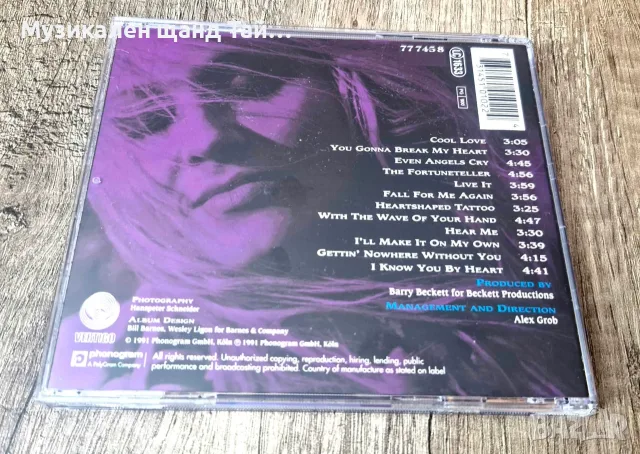 Компакт Дискове - Рок - Метъл: Doro – True At Heart, снимка 2 - CD дискове - 56729077