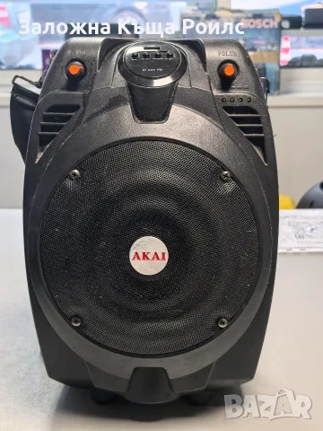 AKAI SS022A-X6 – преносима караоке тонколона 30W RMS, Bluetooth, USB, FM радио
