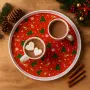 Практична Коледна табла с елхички, снимка 1