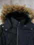 Зимно черно яке с качулка и пух, снимка 6