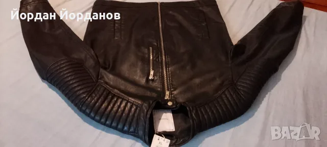 Кожено моторджийско яке, снимка 4 - Якета - 56721775
