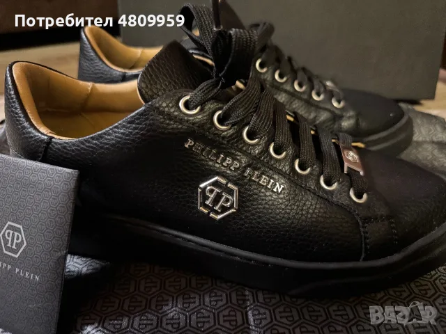 Мъжки обувки Philipp Plein, снимка 3 - Спортно елегантни обувки - 56712041