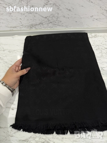 Louis Vuitton шал кашмир , снимка 2 - Шалове - 56559424