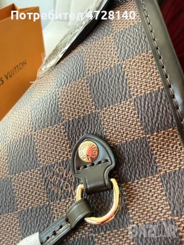 Дамска чанта Louise Vuitton Neverfull, снимка 8 - Чанти - 54461294