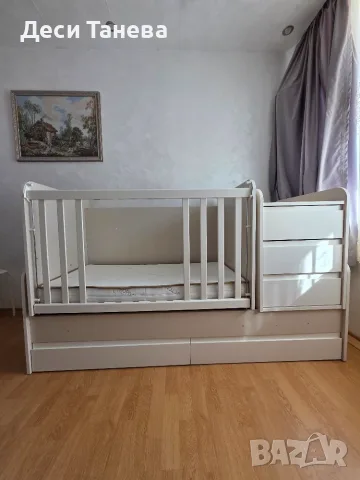 Бебешка кошара 3в1.В отлично състояние!!!, снимка 2 - Кошарки - 56595656