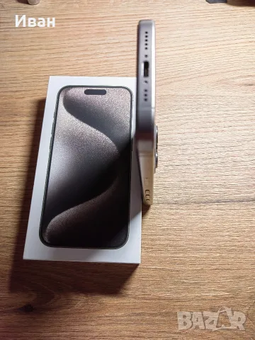 Iphone 15 Pro 128gb Natural Titanium, снимка 8 - Apple iPhone - 56661450