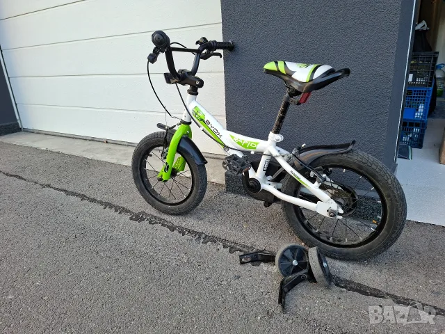 Детски велосипед Byox - Rapid 14'', зелен