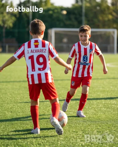 Футболен екип детски юношески ❤️⚽️ Атлетико Мадрид  J. ALVAREZ 19