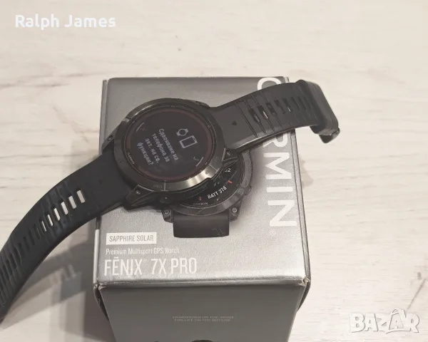 Garmin Fenix 7X Pro 51mm Sapphire Solar Edition, снимка 2 - Смарт часовници - 56583844