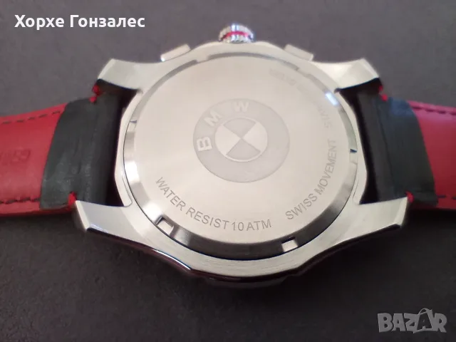 BMW M Carbon Chronograph, 45mm, снимка 8 - Мъжки - 56721364