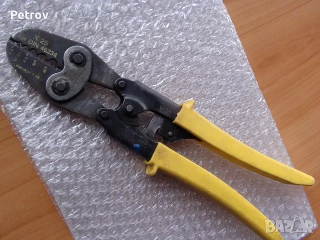 KLAUKE K25 für DIN 46234 - MADE IN GERMANY - PROFI/DIN Пресоващи/Кримпклещи кабелни обувки 0,5-16mm²