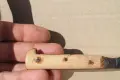 Стар нож с дръжка от кост, снимка 6