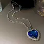 Колие  сърцето на океана , снимка 2