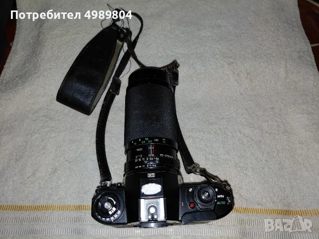 Nikon EM + soligor обектив, снимка 7 - Фотоапарати - 56697475