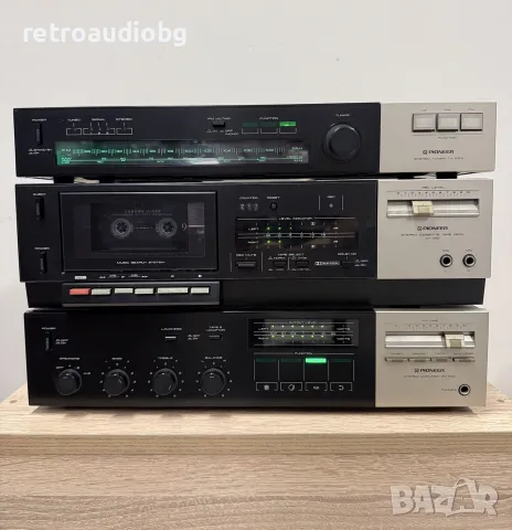 🔊Винтидж аудио сет PIONEER - Усилвател, дек, тунер🔉
, снимка 2 - Аудиосистеми - 56582632