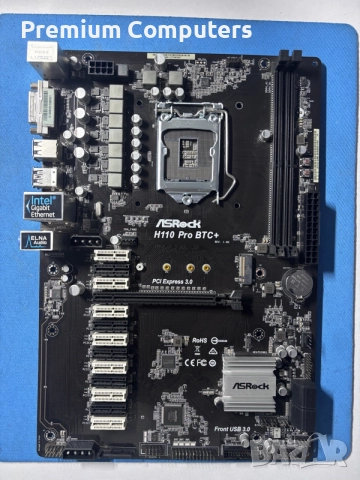 Дънни платки нетествани - ASRock H110 Pro BTC+ и Gigabyte GA-Z87X-UD5H 