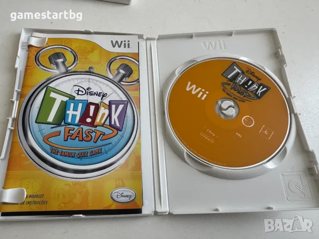 Disney Think Fast за Wii / Wii U, снимка 3 - Игри за Nintendo - 56648309