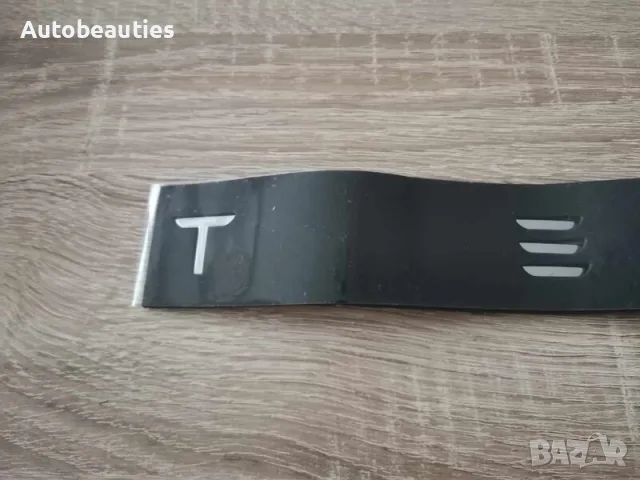 сребрист надпис Tesla Тесла, снимка 5 - Аксесоари и консумативи - 56567082