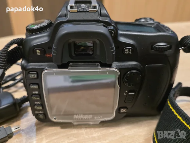 Фотоапарат Nikon D80, снимка 2 - Фотоапарати - 56748065
