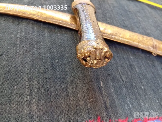 Стар османски нож с позлата , снимка 10 - Антикварни и старинни предмети - 56563690