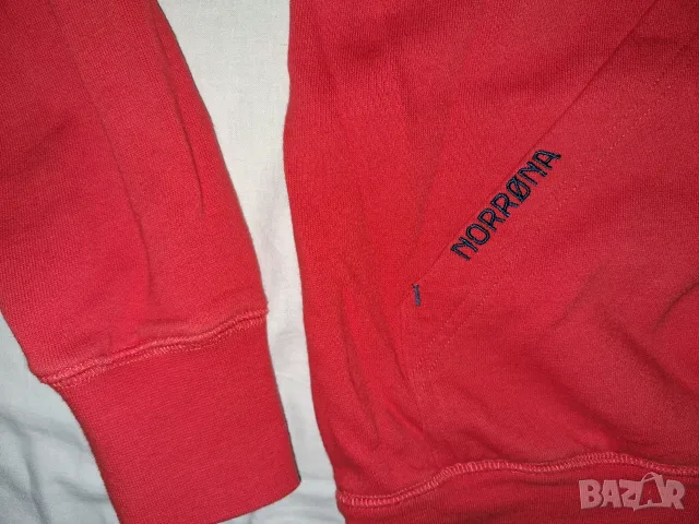 2 броя - Norrona narvik tech+ sweater и Norrona /29 Cotton Zip Hood (L) мъжка блуза и анурак, снимка 12 - Спортни дрехи, екипи - 38089618